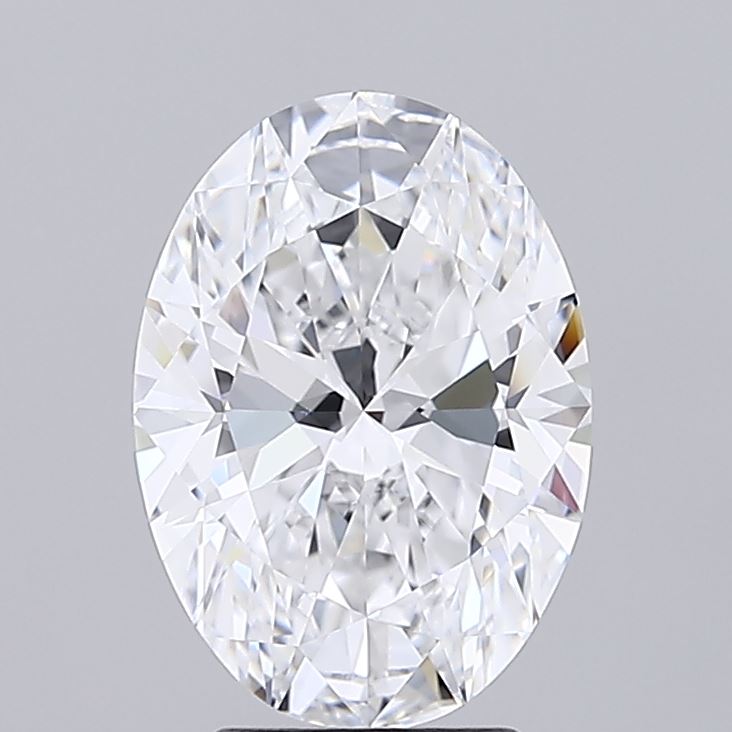 3.30 Carat Oval Shaped, Ideal Cut, D Color, IF Clarity, IGI Certified Lab Grown Diamond