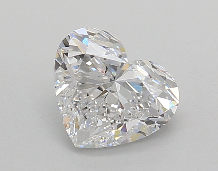 1.02 Carat Heart Shaped, Excellent Cut, D Color, VS1 Clarity, IGI Certified Lab Grown Diamond
