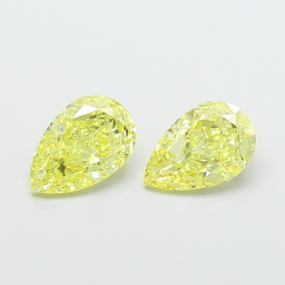 1.00 Carat Pear Shaped, Ideal Cut, VVS2 Clarity, IGI Certified Lab Grown Diamond