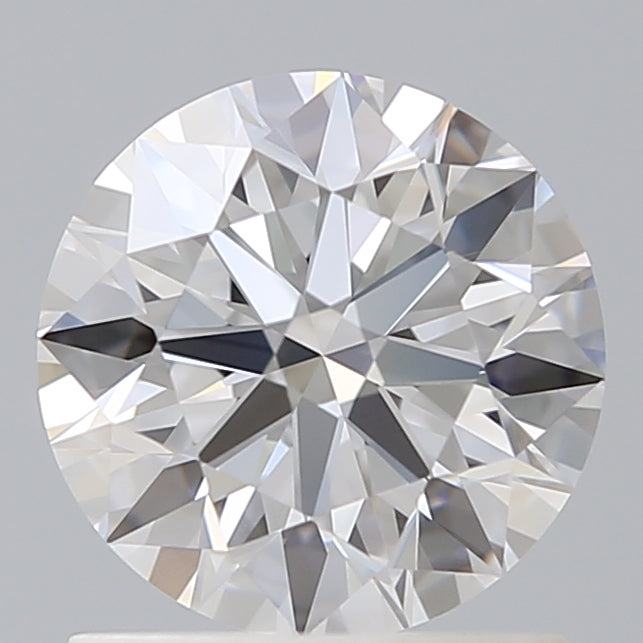 1.23 Carat Round Shaped, Ideal Cut, D Color, VVS2 Clarity, IGI Certified Lab Grown Diamond