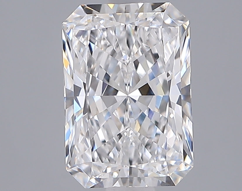 2.04 Carat Radiant Shaped, Ideal Cut, D Color, VVS1 Clarity, IGI Certified Lab Grown Diamond