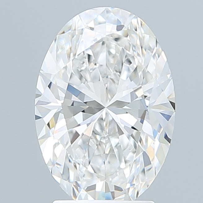 3.10 Carat Oval Shaped, Excellent Cut, E Color, VVS2 Clarity, IGI Certified Lab Grown Diamond