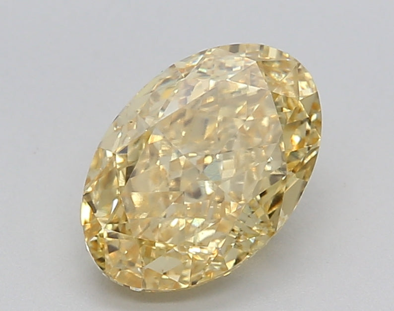 1.75 Carat Oval Shaped, Excellent Cut, VS1 Clarity, IGI Certified Lab Grown Diamond