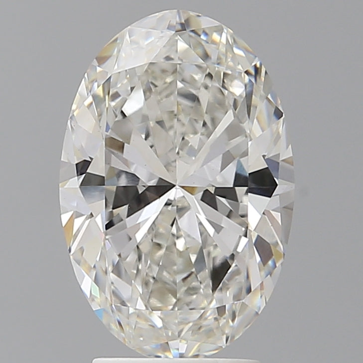 3.50 Carat Oval Shaped, Ideal Cut, F Color, VS1 Clarity, IGI Certified Lab Grown Diamond
