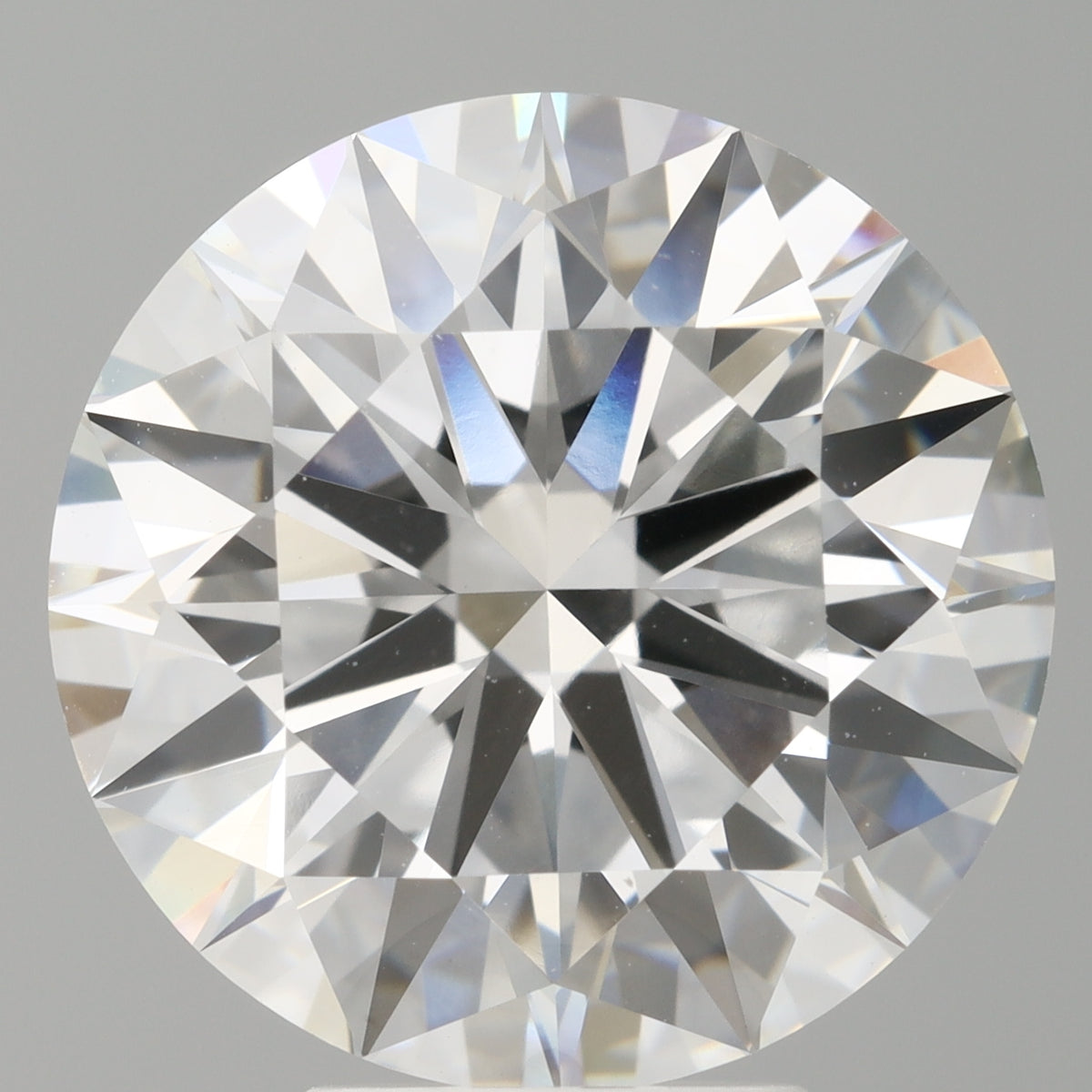 6.10 Carat Round Shaped, Ideal Cut, E Color, VVS2 Clarity, IGI Certified Lab Grown Diamond
