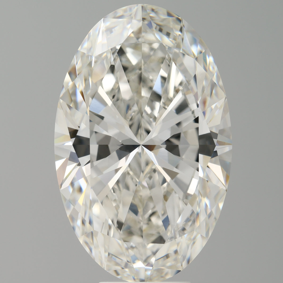 9.09 Carat Oval Shaped, Ideal Cut, G Color, VVS2 Clarity, IGI Certified Lab Grown Diamond
