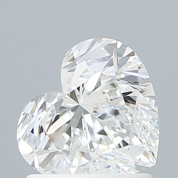 1.17 Carat Heart Shaped, Ideal Cut, E Color, VVS2 Clarity, IGI Certified Lab Grown Diamond