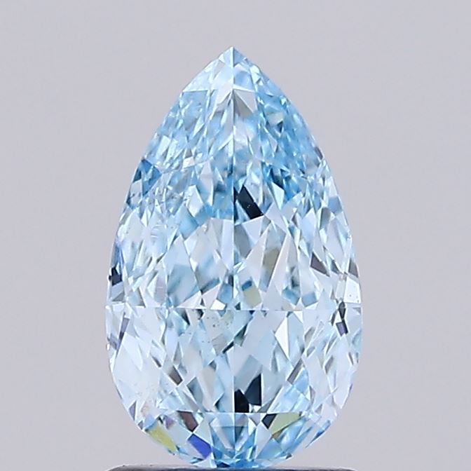 1.55 Carat Pear Shaped, Excellent Cut, VVS2 Clarity, IGI Certified Lab Grown Diamond