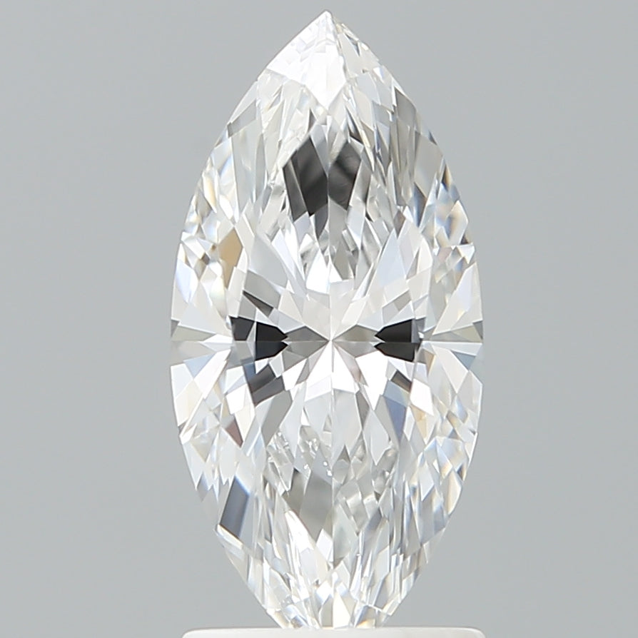 1.73 Carat Marquise Shaped, Ideal Cut, D Color, VVS2 Clarity, IGI Certified Lab Grown Diamond