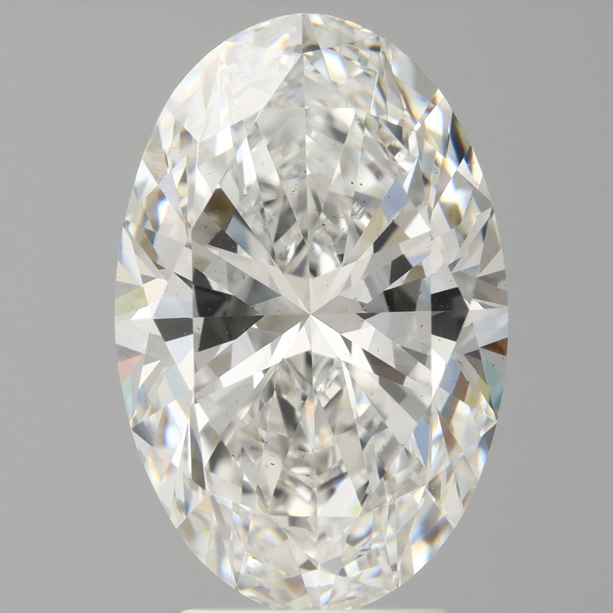 4.09 Carat Oval Shaped, Ideal Cut, E Color, VS2 Clarity, IGI Certified Lab Grown Diamond