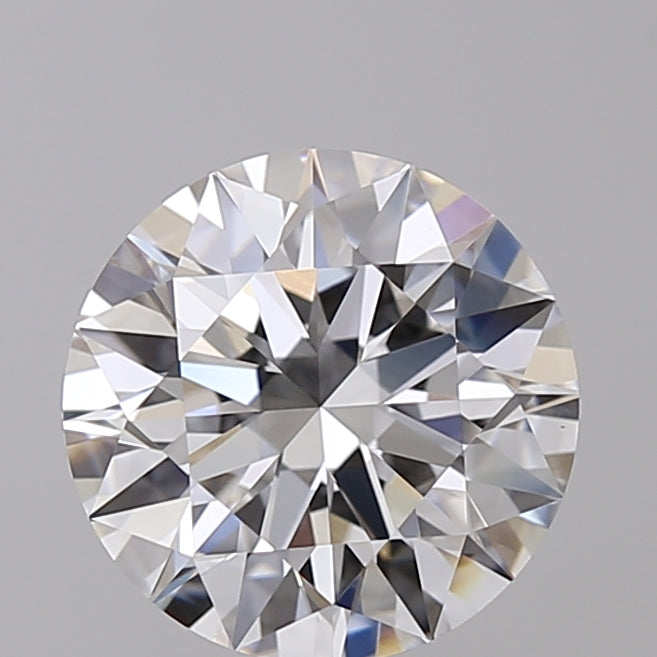 2.02 Carat Round Shaped, Ideal Cut, E Color, VVS2 Clarity, IGI Certified Lab Grown Diamond