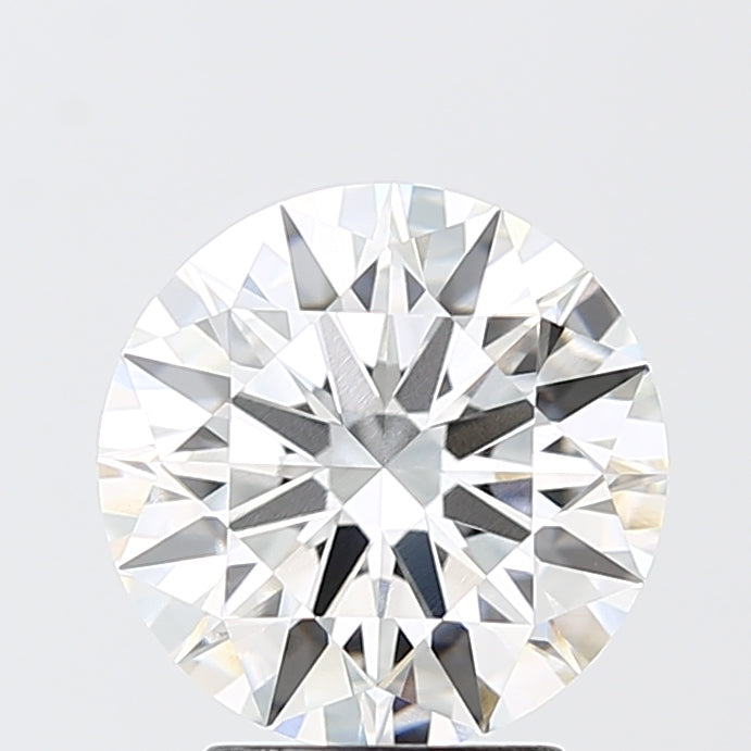 3.02 Carat Round Shaped, Ideal Cut, F Color, VVS2 Clarity, IGI Certified Lab Grown Diamond