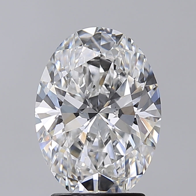 2.50 Carat Oval Shaped, Excellent Cut, E Color, VS1 Clarity, IGI Certified Lab Grown Diamond