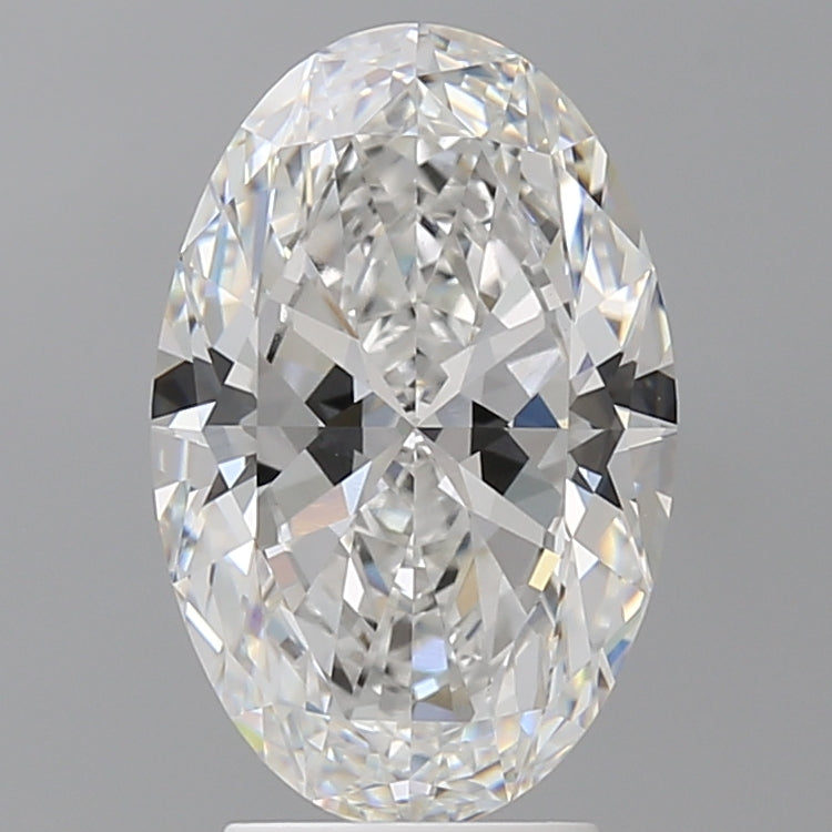 3.52 Carat Oval Shaped, Ideal Cut, E Color, VVS2 Clarity, IGI Certified Lab Grown Diamond
