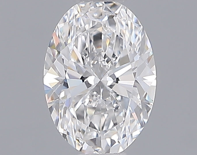 0.73 Carat Oval Shaped, Ideal Cut, D Color, VVS2 Clarity, IGI Certified Lab Grown Diamond