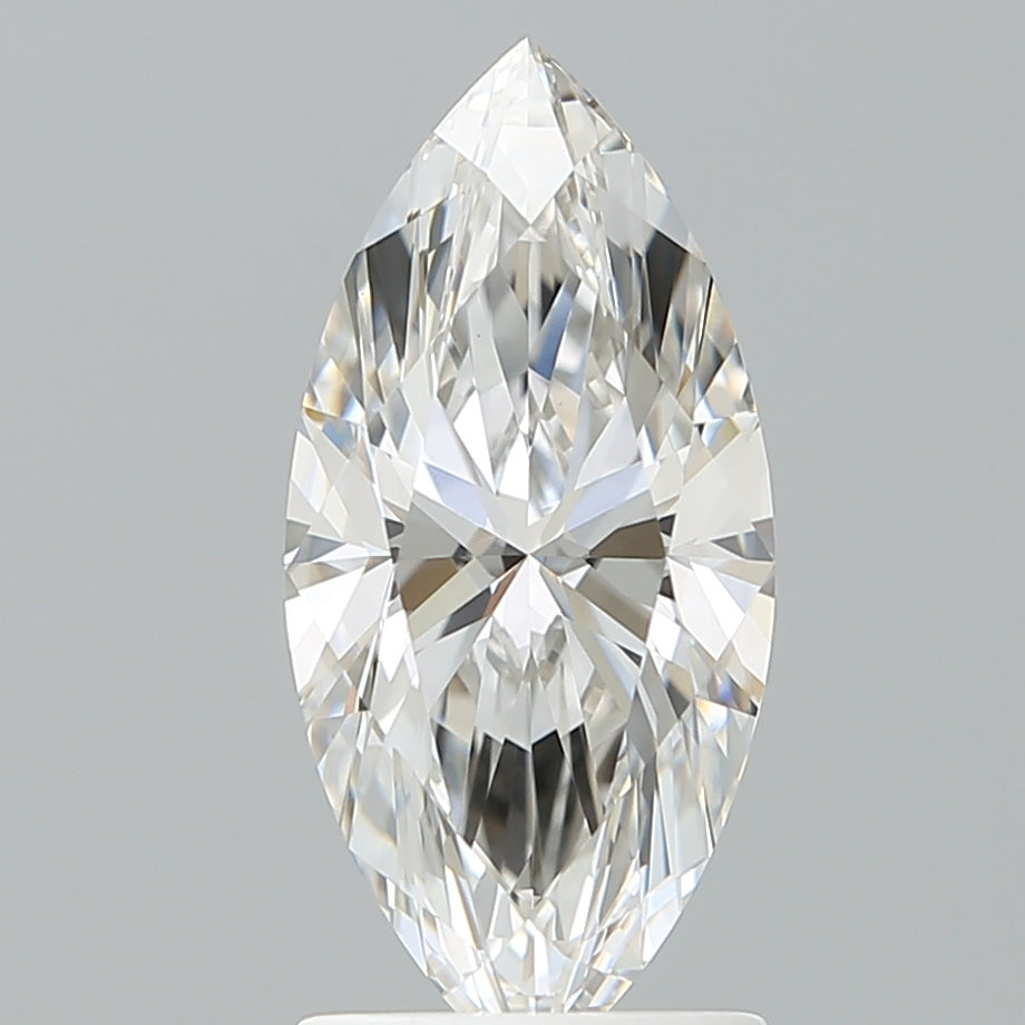 1.75 Carat Marquise Shaped, Ideal Cut, G Color, VVS2 Clarity, IGI Certified Lab Grown Diamond