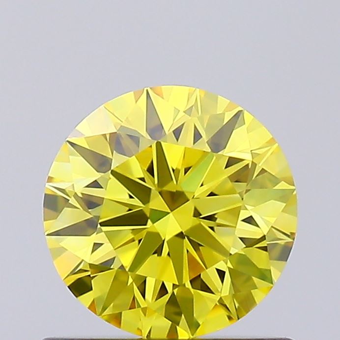 0.64 Carat Round Shaped, Ideal Cut, VVS1 Clarity, IGI Certified Lab Grown Diamond