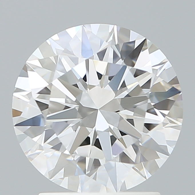 2.21 Carat Round Shaped, Excellent Cut, D Color, VVS2 Clarity, IGI Certified Lab Grown Diamond