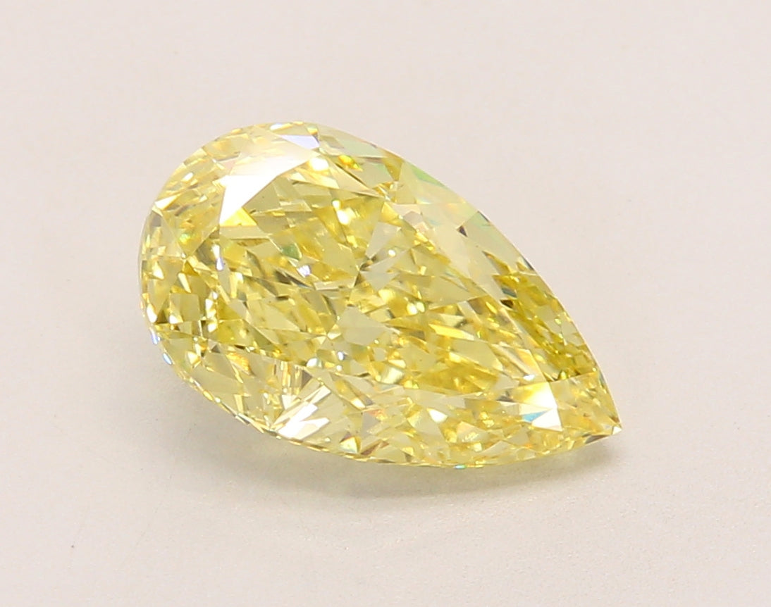 2.53 Carat Pear Shaped, Ideal Cut, VS1 Clarity, IGI Certified Lab Grown Diamond