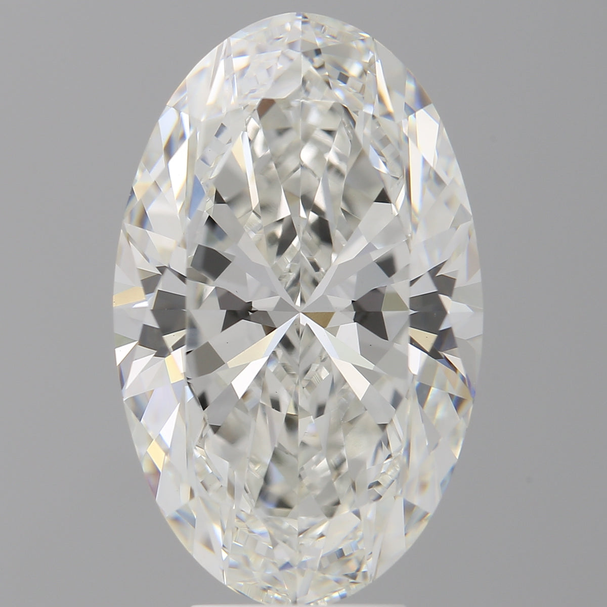 7.08 Carat Oval Shaped, Ideal Cut, F Color, VVS2 Clarity, IGI Certified Lab Grown Diamond