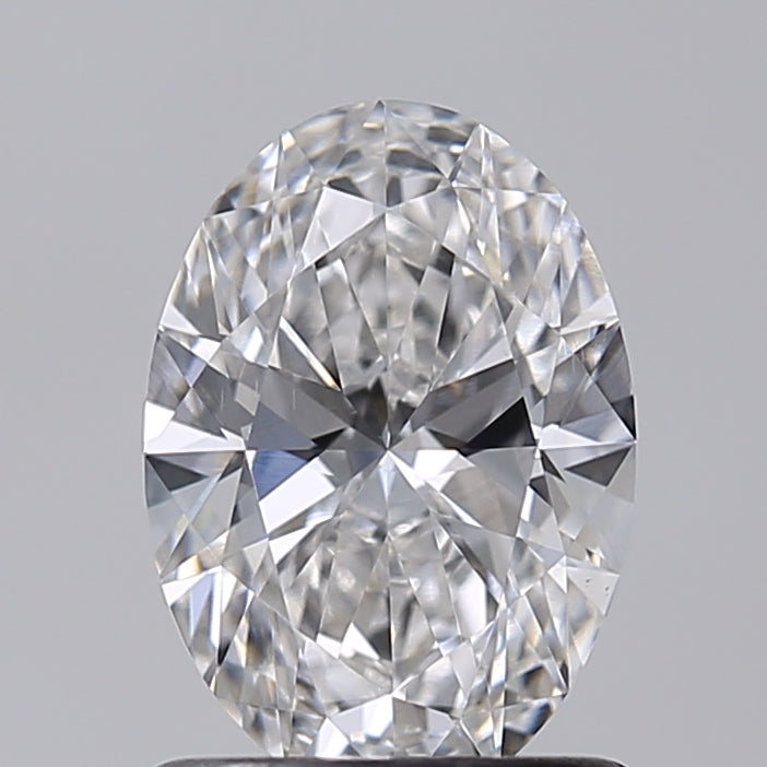 1.02 Carat Oval Shaped, Ideal Cut, E Color, VS1 Clarity, IGI Certified Lab Grown Diamond