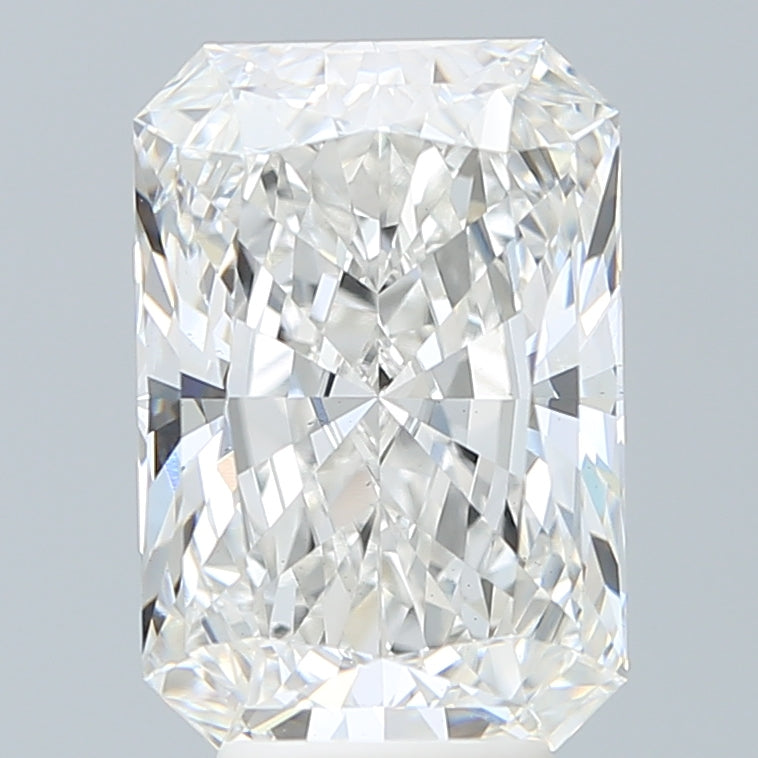 5.40 Carat Radiant Shaped, Ideal Cut, F Color, VS1 Clarity, IGI Certified Lab Grown Diamond