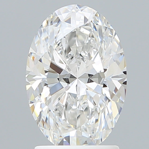 2.19 Carat Oval Shaped, Excellent Cut, D Color, VVS2 Clarity, IGI Certified Lab Grown Diamond