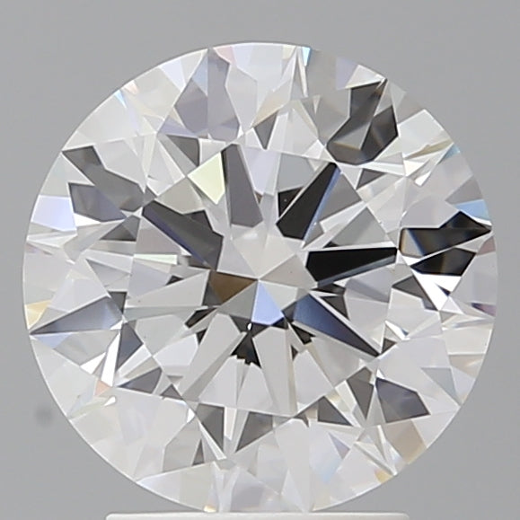 3.05 Carat Round Shaped, Ideal Cut, F Color, VVS2 Clarity, IGI Certified Lab Grown Diamond