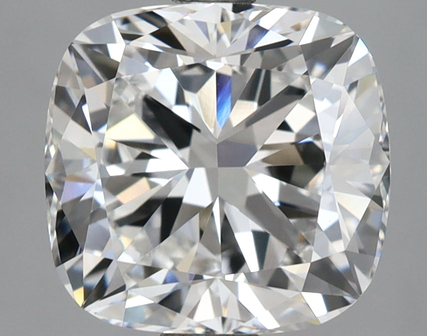 3.23 Carat Cushion Shaped, Ideal Cut, D Color, VVS2 Clarity, IGI Certified Lab Grown Diamond