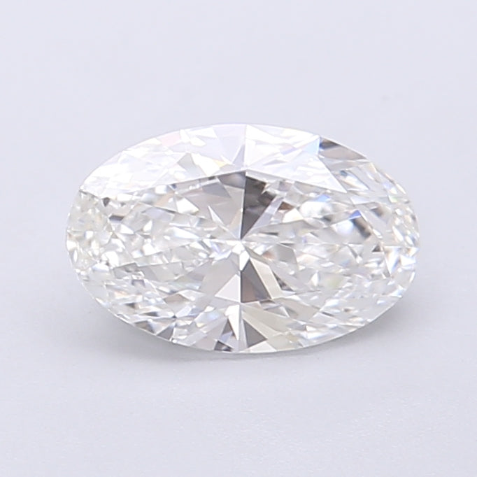 1.08 Carat Oval Shaped, Very Good Cut, E Color, VVS2 Clarity, IGI Certified Lab Grown Diamond