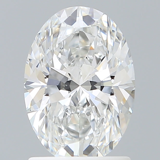 1.58 Carat Oval Shaped, Excellent Cut, D Color, VVS2 Clarity, IGI Certified Lab Grown Diamond