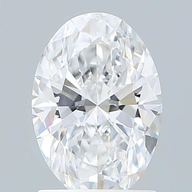 1.54 Carat Oval Shaped, Excellent Cut, D Color, VVS2 Clarity, IGI Certified Lab Grown Diamond