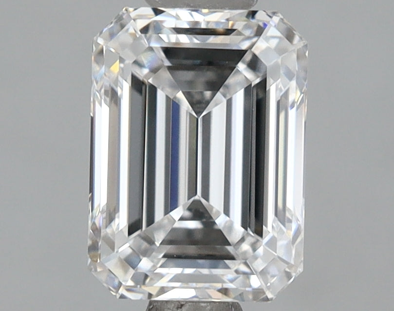 1.52 Carat Emerald Shaped, Ideal Cut, D Color, IF Clarity, IGI Certified Lab Grown Diamond
