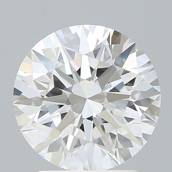 2.56 Carat Round Shaped, Excellent Cut, D Color, VVS2 Clarity, IGI Certified Lab Grown Diamond