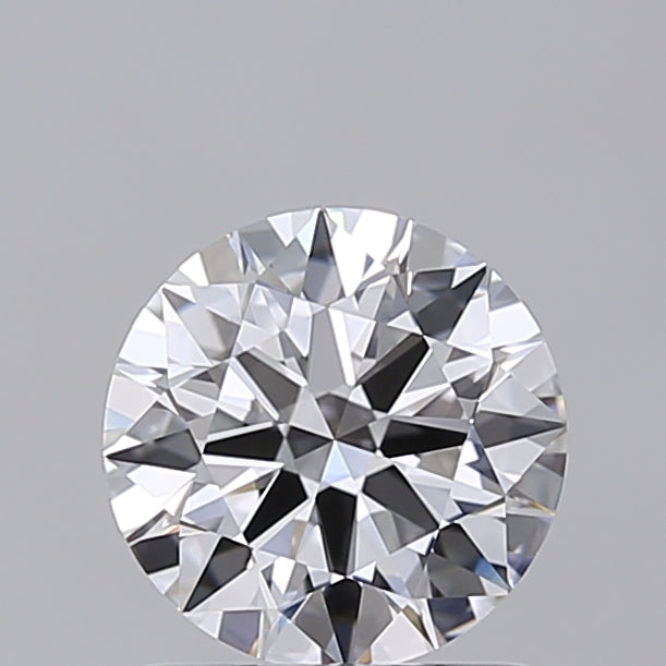 1.22 Carat Round Shaped, Ideal Cut, D Color, VVS1 Clarity, IGI Certified Lab Grown Diamond