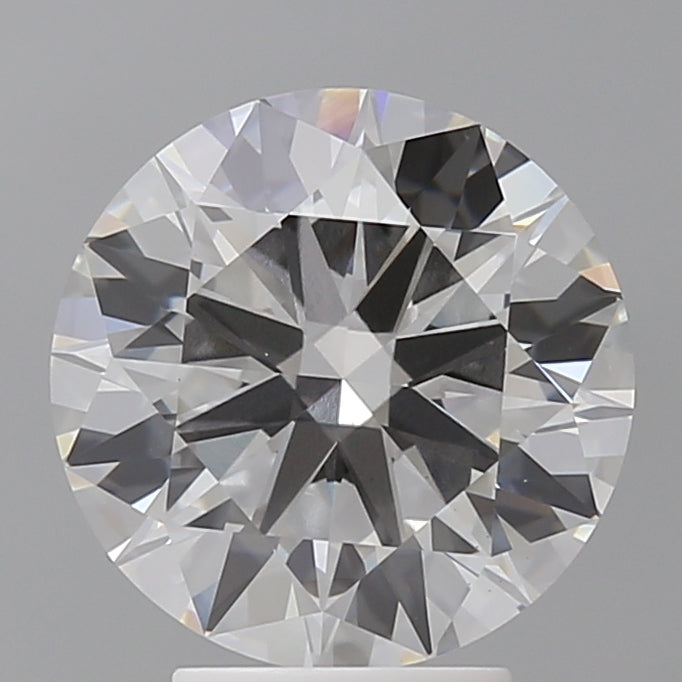 4.05 Carat Round Shaped, Ideal Cut, E Color, VVS2 Clarity, IGI Certified Lab Grown Diamond