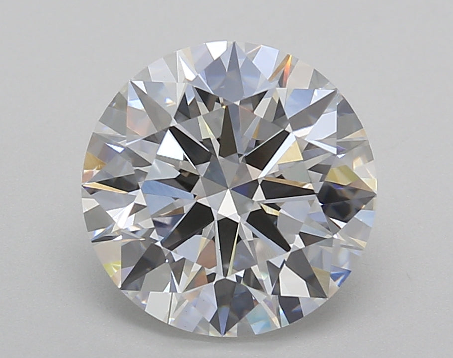 3.02 Carat Round Shaped, Ideal Cut, E Color, VS1 Clarity, IGI Certified Lab Grown Diamond