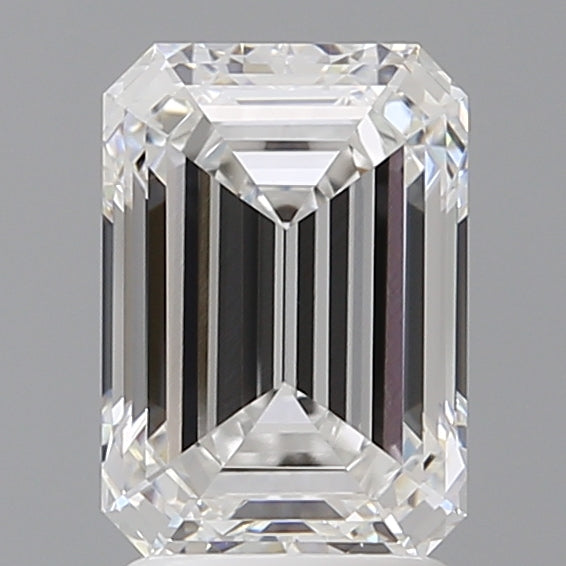 2.57 Carat Emerald Shaped, Ideal Cut, E Color, VVS2 Clarity, IGI Certified Lab Grown Diamond