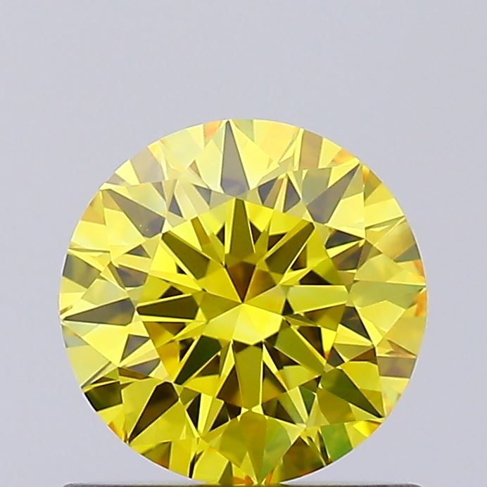 0.64 Carat Round Shaped, Ideal Cut, VVS1 Clarity, IGI Certified Lab Grown Diamond