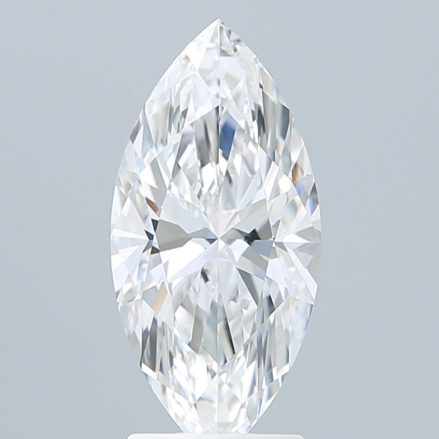 2.50 Carat Marquise Shaped, Ideal Cut, D Color, VVS1 Clarity, IGI Certified Lab Grown Diamond