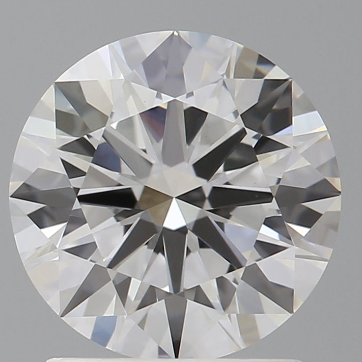 1.65 Carat Round Shaped, Ideal Cut, E Color, VVS2 Clarity, IGI Certified Lab Grown Diamond