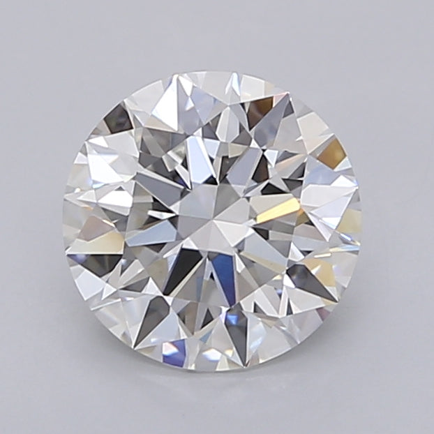 1.58 Carat Round Shaped, Ideal Cut, F Color, VVS2 Clarity, IGI Certified Lab Grown Diamond