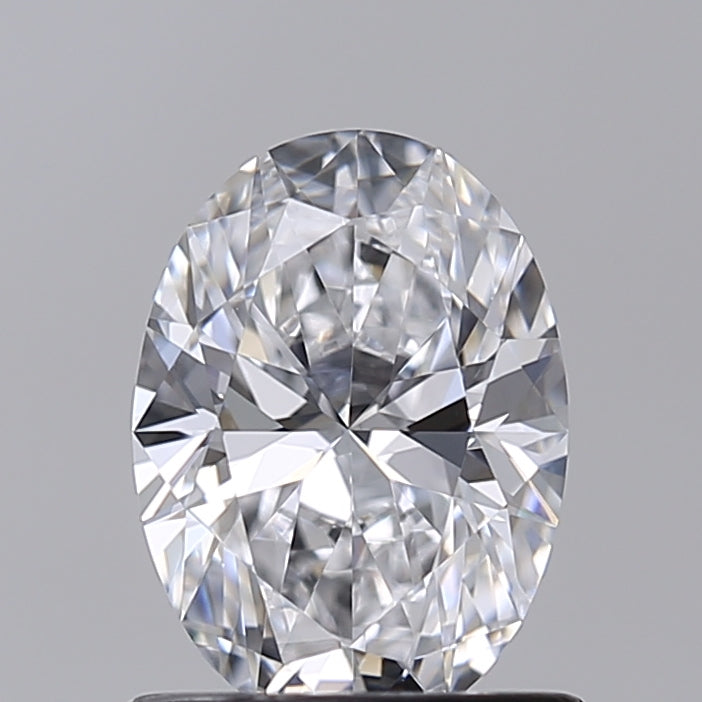 0.92 Carat Oval Shaped, Excellent Cut, D Color, VVS1 Clarity, IGI Certified Lab Grown Diamond