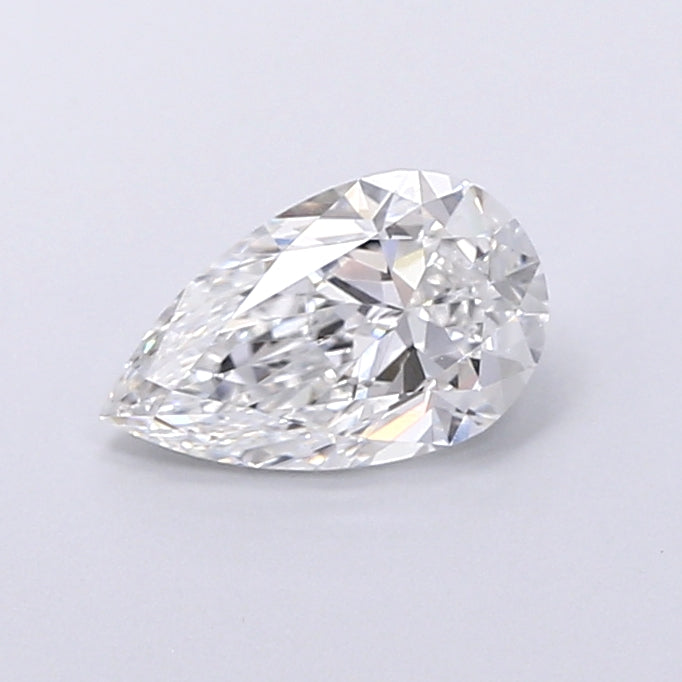 1.00 Carat Pear Shaped, Very Good Cut, D Color, VS1 Clarity, IGI Certified Lab Grown Diamond