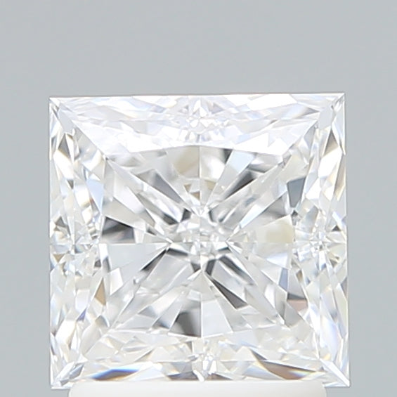 2.18 Carat Princess Shaped, Ideal Cut, D Color, VVS2 Clarity, IGI Certified Lab Grown Diamond