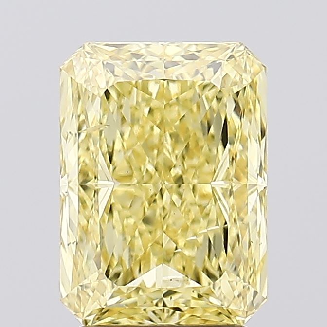 3.01 Carat Radiant Shaped, Ideal Cut, SI1 Clarity, IGI Certified Lab Grown Diamond