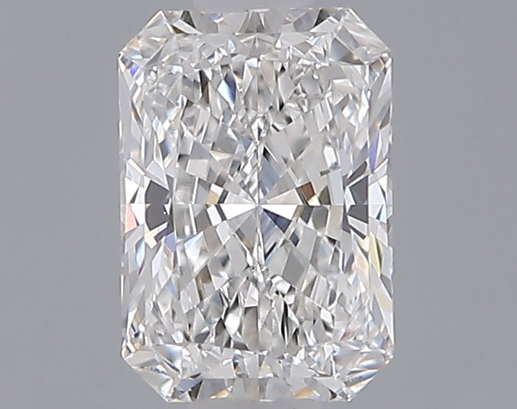 1.02 Carat Radiant Shaped, Ideal Cut, F Color, VVS2 Clarity, IGI Certified Lab Grown Diamond