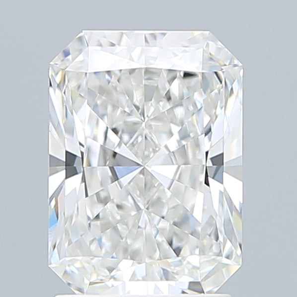 2.06 Carat Radiant Shaped, Ideal Cut, E Color, VVS2 Clarity, IGI Certified Lab Grown Diamond