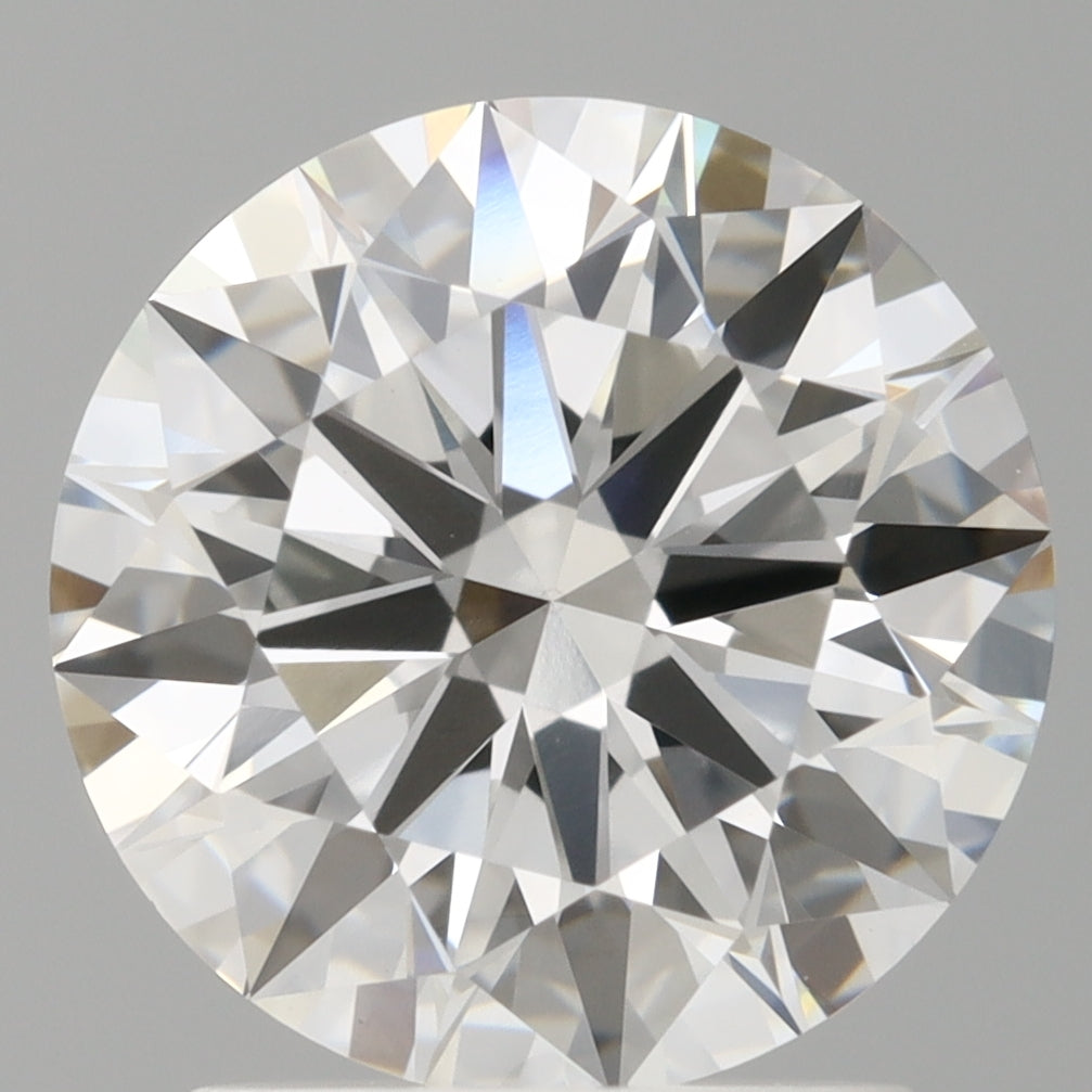 2.07 Carat Round Shaped, Ideal Cut, E Color, VVS2 Clarity, IGI Certified Lab Grown Diamond