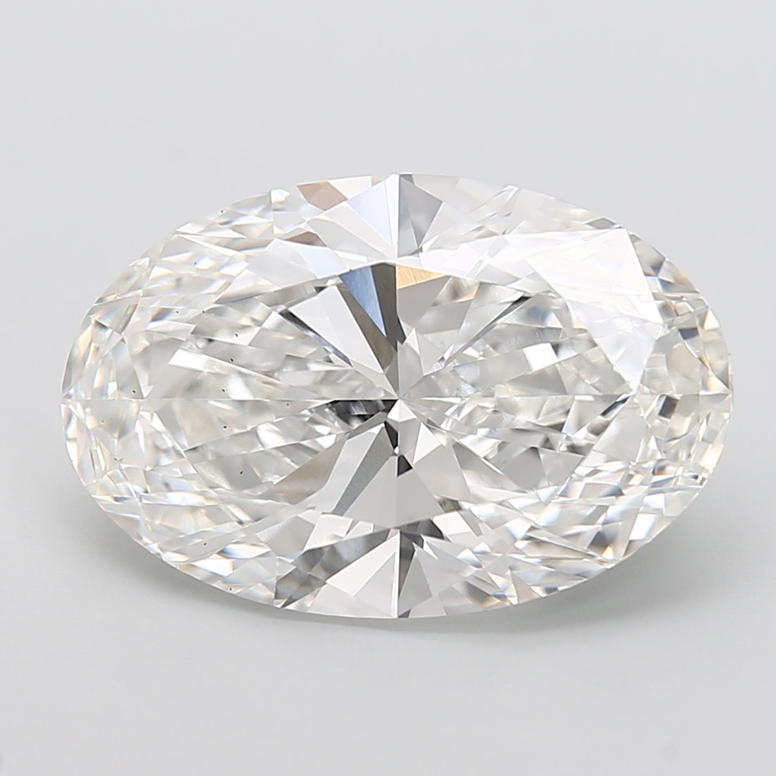13.15 Carat Oval Shaped, Very Good Cut, F Color, VS2 Clarity, IGI Certified Lab Grown Diamond